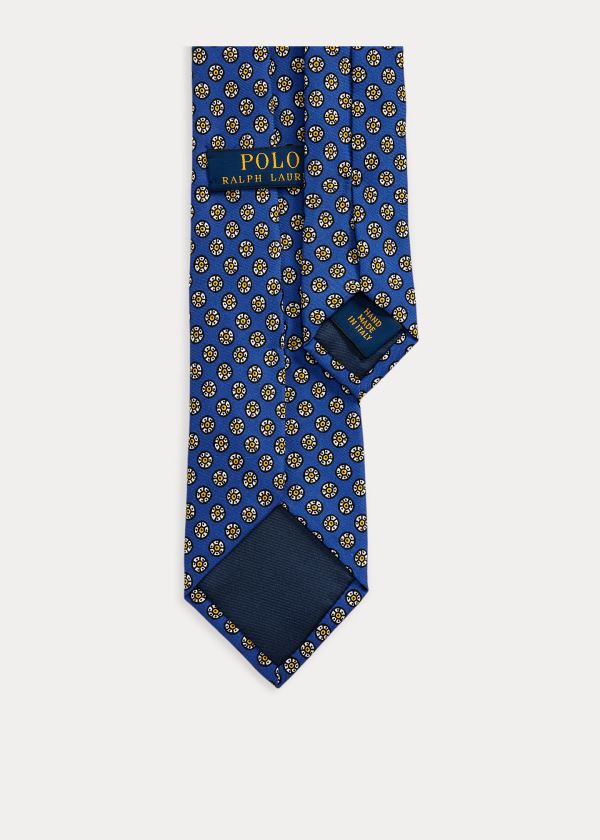 Laços Polo Ralph Lauren Print Silk Narrow Homem 28793-ELKF